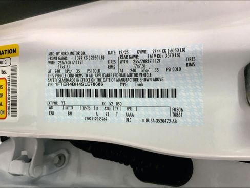 New 2025 Ford Ranger XL image 22