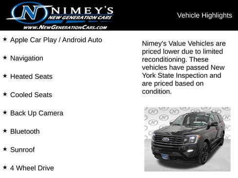 Used 2019 Ford Expedition Limited w/ Equipment Group 303A AWD/4WD image 6