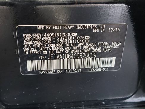 Used 2016 Subaru WRX AWD/4WD image 32