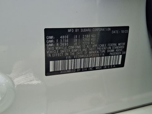 Used 2024 Subaru Legacy Sport AWD/4WD image 26