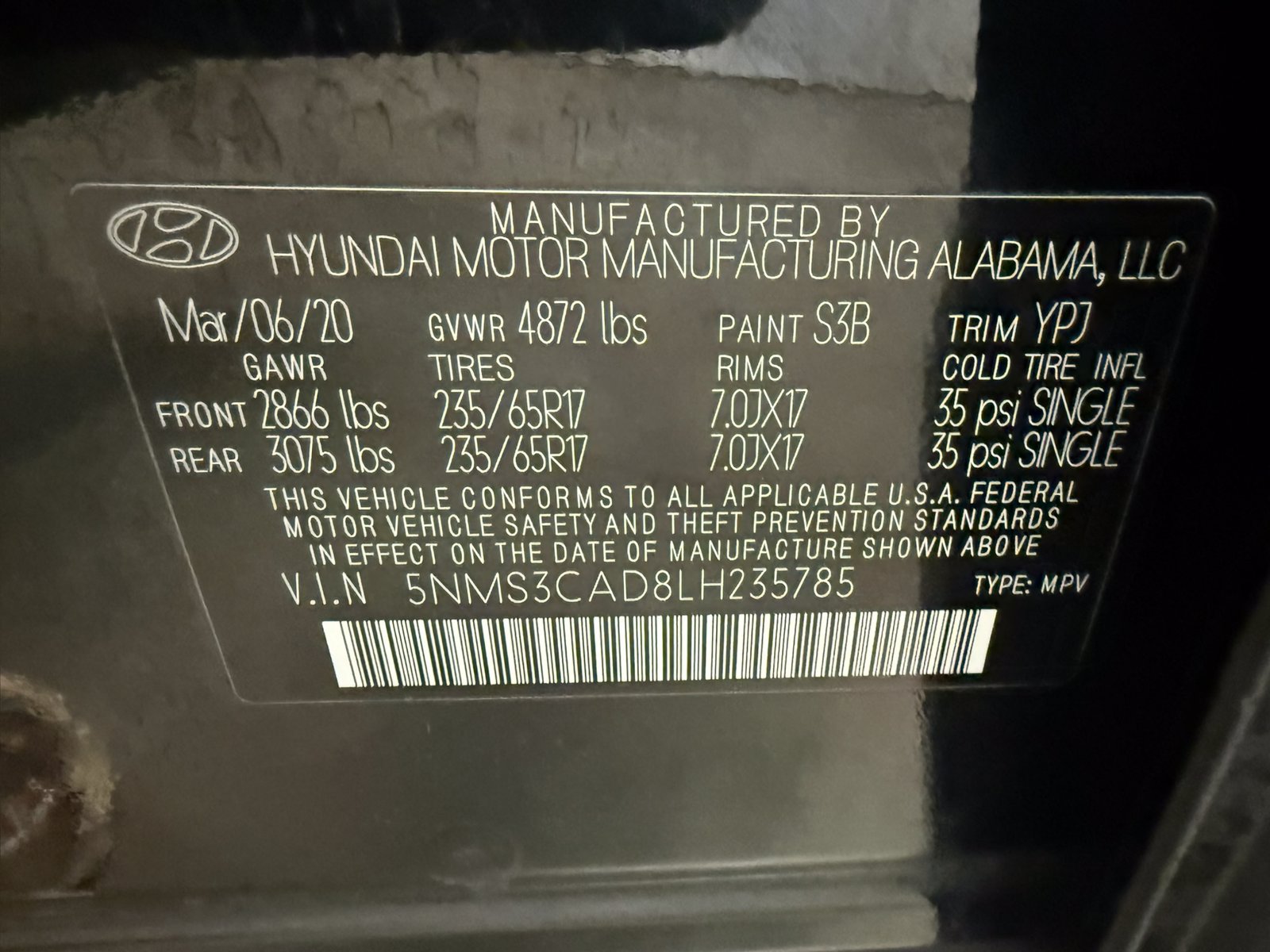 Used 2020 Hyundai Santa Fe SEL AWD/4WD image 42