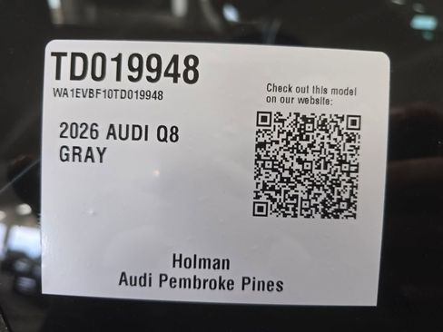 New 2026 Audi Q8 Premium Plus image 26