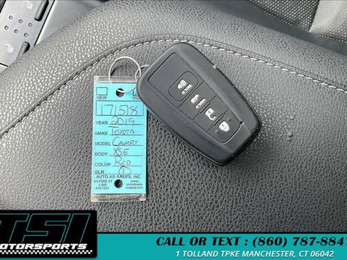Used 2019 Toyota Camry XSE w/ Driver Assist Package FWD image 11
