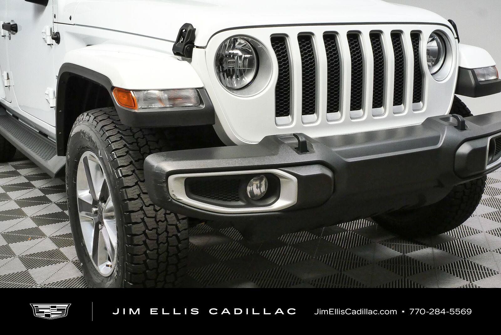 Used 2021 Jeep Wrangler Unlimited Sahara AWD/4WD image 34