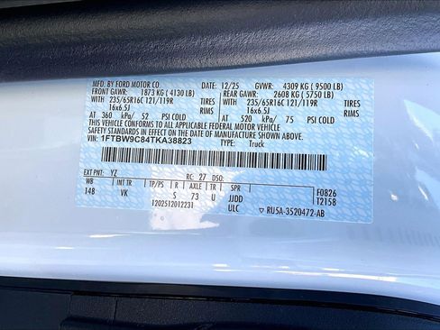 New 2026 Ford Transit 350 148 Medium Roof w/ Load Area Protection Package image 13