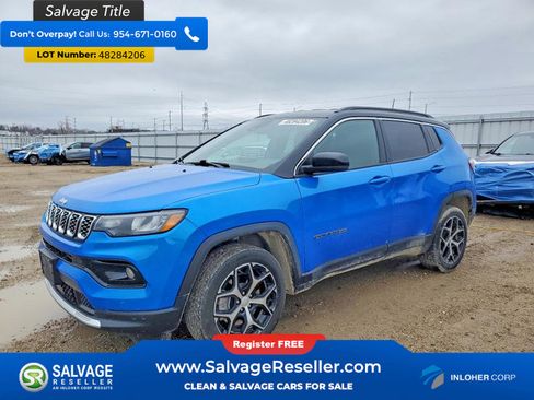 Used 2024 Jeep Compass Limited AWD/4WD image 1