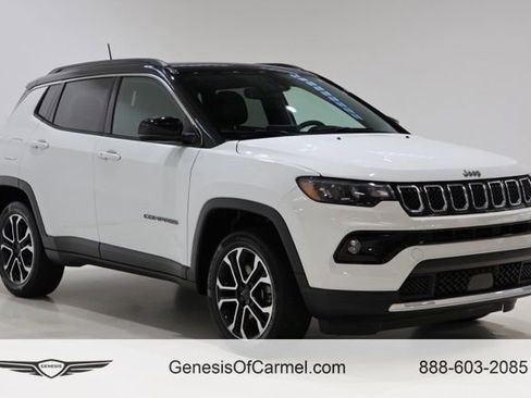 Used 2023 Jeep Compass Limited w/ Sun and Sound Group AWD/4WD image 1