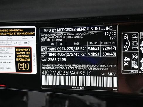 Used 2023 Mercedes-Benz EQS 450+ SUV image 10