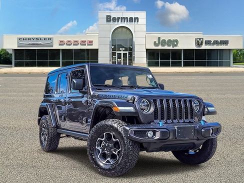 Used 2021 Jeep Wrangler Unlimited Rubicon 4xe w/ Cold Weather Group AWD/4WD image 1