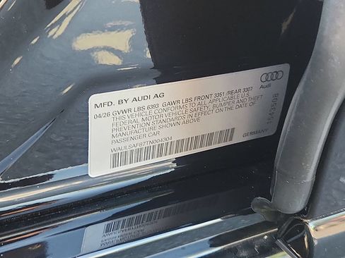 Certified 2026 Audi S8 AWD/4WD image 27
