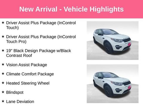 Used 2018 Land Rover Discovery Sport HSE AWD/4WD image 2
