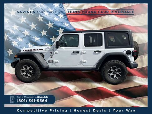 Used 2022 Jeep Wrangler Unlimited Rubicon w/ Steel Bumper Group image 2