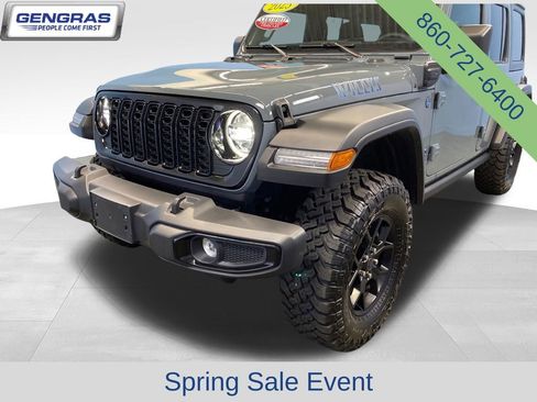 Certified 2025 Jeep Wrangler Unlimited Sport S 4xe AWD/4WD image 47