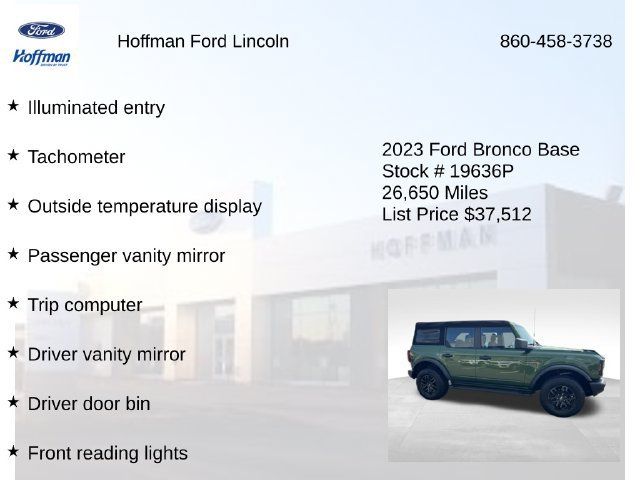 Certified 2023 Ford Bronco 4-Door AWD/4WD image 28