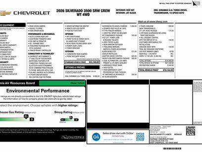 New 2026 Chevrolet Silverado 3500 W/T