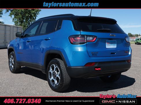 Used 2022 Jeep Compass Trailhawk w/ Trailhawk Elite Group AWD/4WD image 46