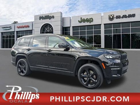 Used 2024 Jeep Grand Cherokee L Limited w/ Black Appearance Package AWD/4WD image 1