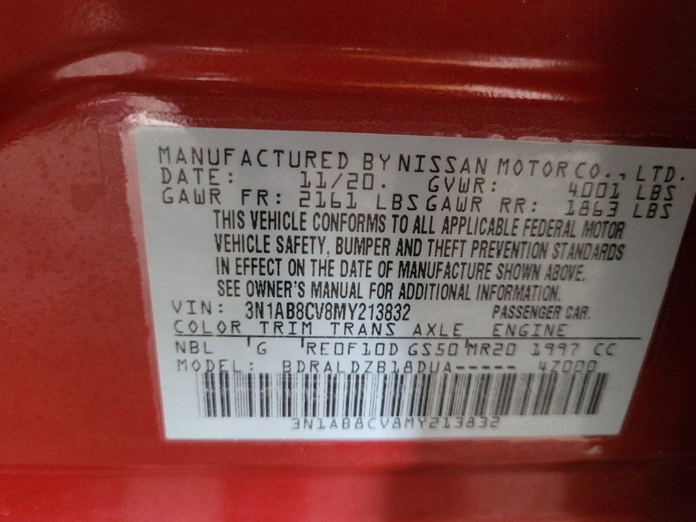 Used 2021 Nissan Sentra SV FWD image 33