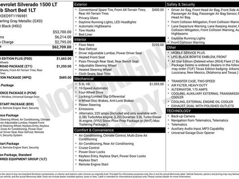 New 2026 Chevrolet Silverado 1500 LT w/ All Star Edition Plus AWD/4WD image 4