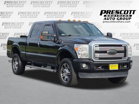 Used 2015 Ford F250 Platinum w/ Snow Plow Prep Package AWD/4WD image 1