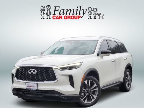 Used 2023 INFINITI QX60 Luxe w/ Cargo Package FWD image 1