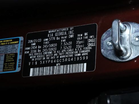 Used 2024 Kia Telluride S w/ S Sunroof Package FWD image 21