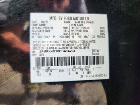 Certified 2023 Ford Edge SE w/ Black Appearance Package image 24