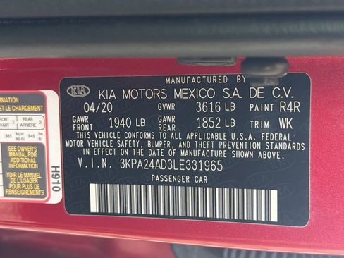 Used 2020 Kia Rio S image 33