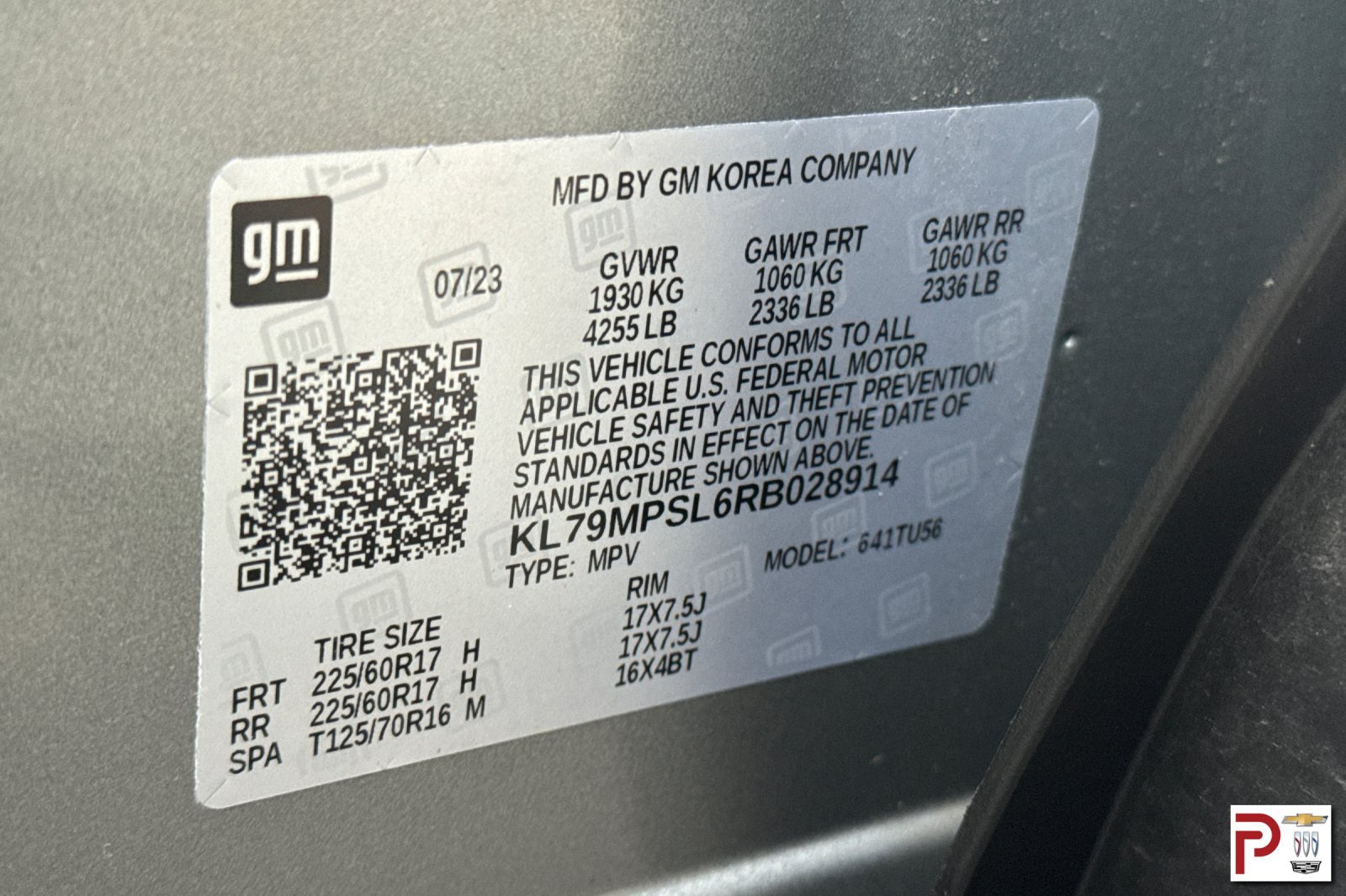 Certified 2024 Chevrolet TrailBlazer LT w/ LT Cold Weather Package FWD image 35