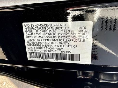 New 2025 Honda Pilot Elite image 27