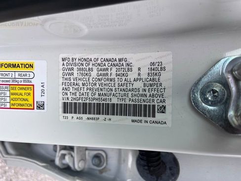 Used 2023 Honda Civic Sport image 11