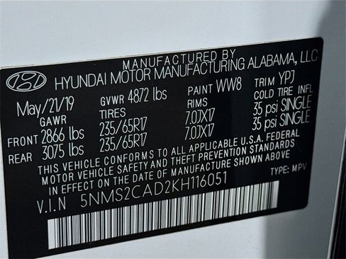 Used 2019 Hyundai Santa Fe SE image 16