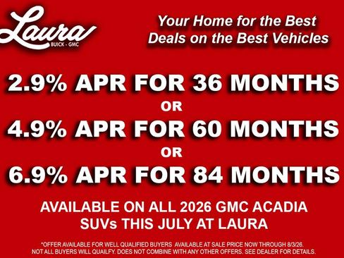 New 2026 GMC Acadia Elevation w/ Black Edition FWD image 4