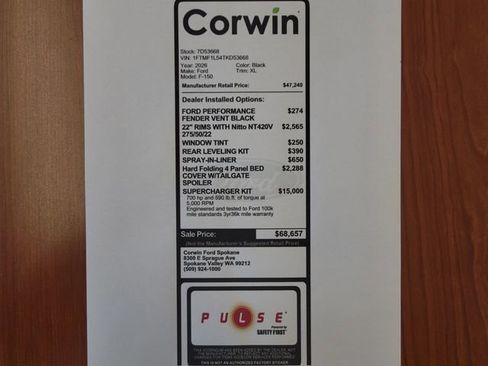 New 2026 Ford F150 XL image 2