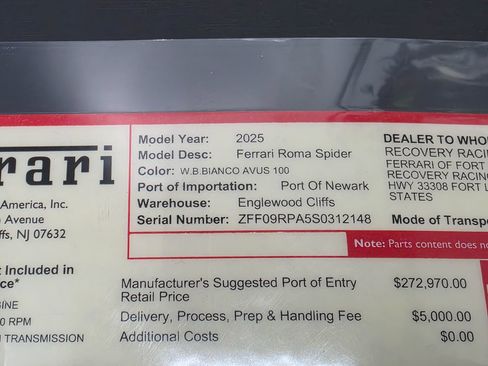 Used 2025 Ferrari Roma Spider image 53