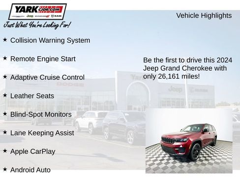 Certified 2024 Jeep Grand Cherokee Altitude image 13