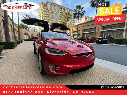 Used 2017 Tesla Model X 100D AWD/4WD image 1