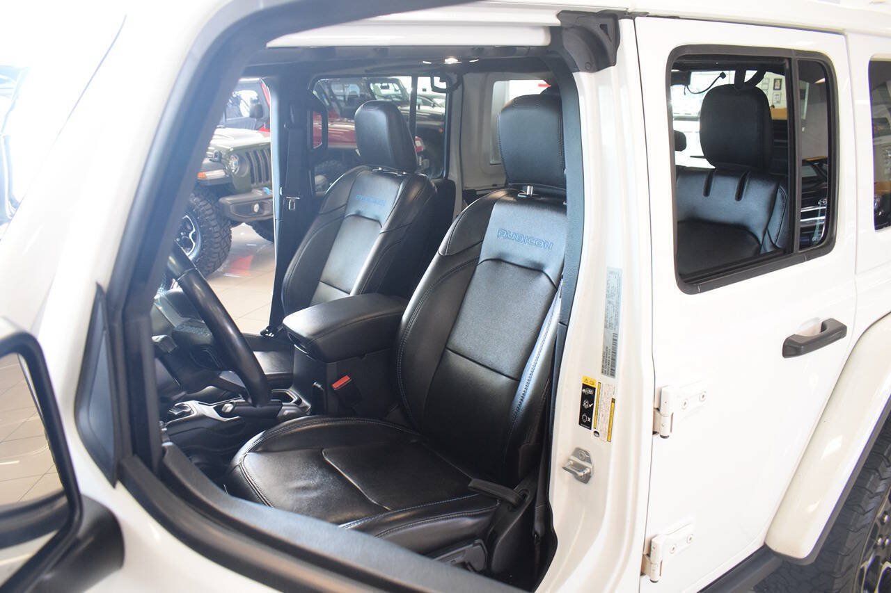 Used 2021 Jeep Wrangler Unlimited Rubicon 4xe w/ Steel Bumper Group AWD/4WD image 27