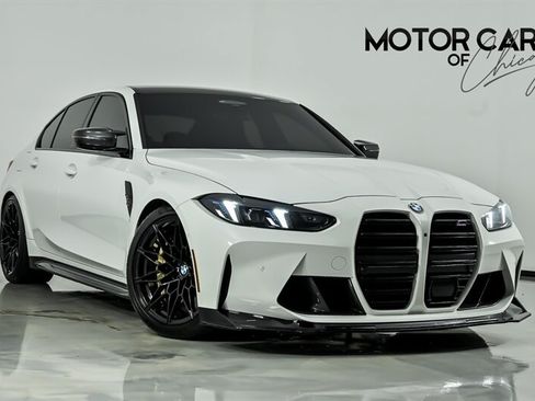Used 2025 BMW M3 Competition w/ M Carbon Exterior Package RWD image 1