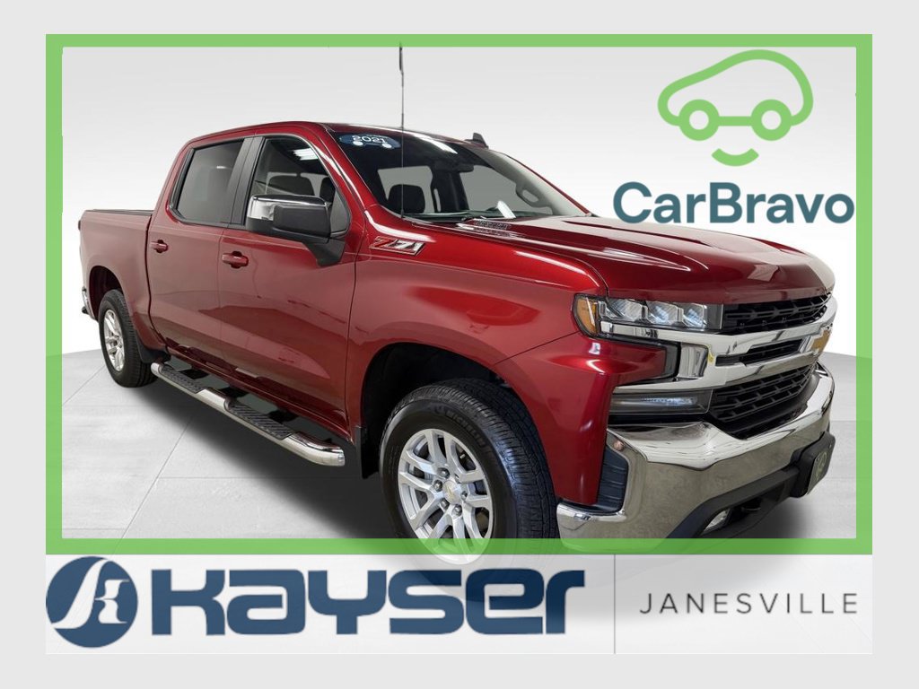 Certified 2021 Chevrolet Silverado 1500 LT w/ Z71 Off-Road Package AWD/4WD image 1