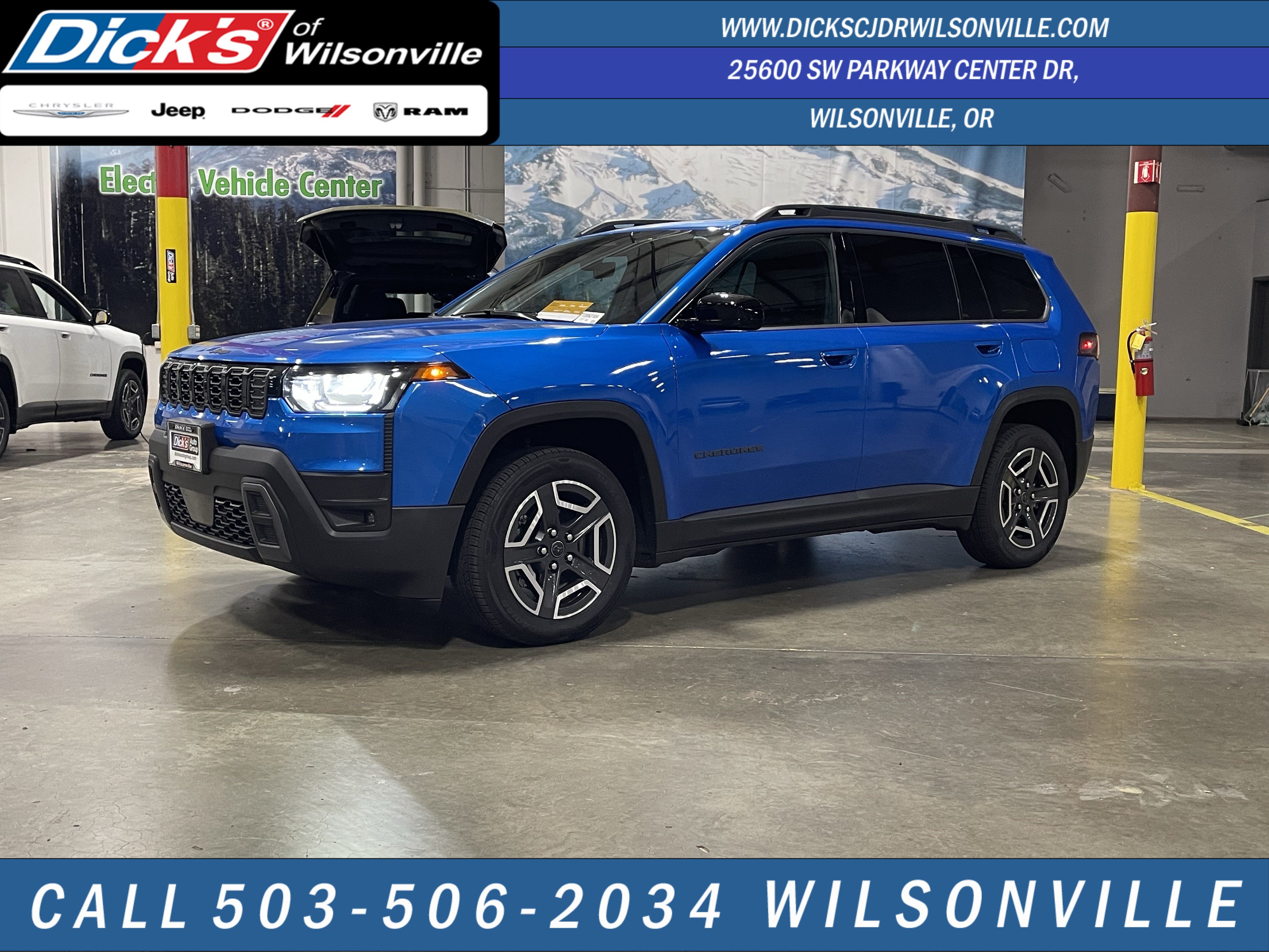 Certified 2026 Jeep Cherokee Laredo AWD/4WD image 1