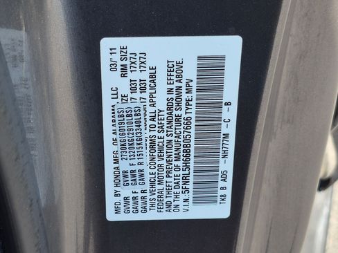 Used 2011 Honda Odyssey EX-L image 35