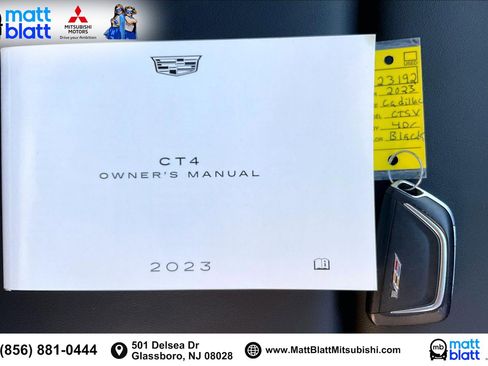 Used 2023 Cadillac CT4 V Blackwing w/ Driver Assist Package image 12