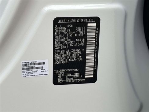 New 2025 Nissan Armada Platinum Reserve image 25