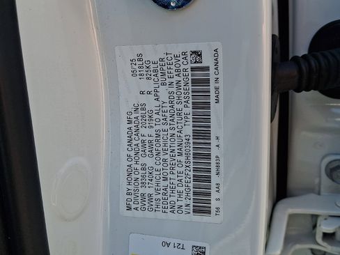 Certified 2025 Honda Civic LX image 19