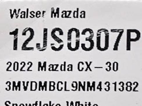 Used 2022 MAZDA CX-30 AWD 2.5 S w/ Preferred Package image 30