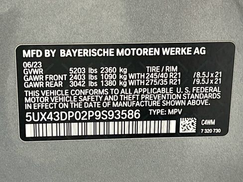 Used 2023 BMW X3 sDrive30i w/ Convenience Package RWD image 34