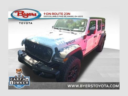 Used 2025 Jeep Wrangler Unlimited Sport S 4xe AWD/4WD image 1