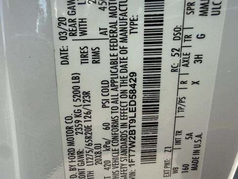 Used 2020 Ford F250 Lariat w/ Lariat Value Package image 33