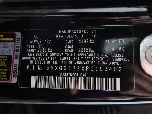 Used 2023 Kia K5 GT-Line w/ GT-Line Premium Package AWD/4WD image 54